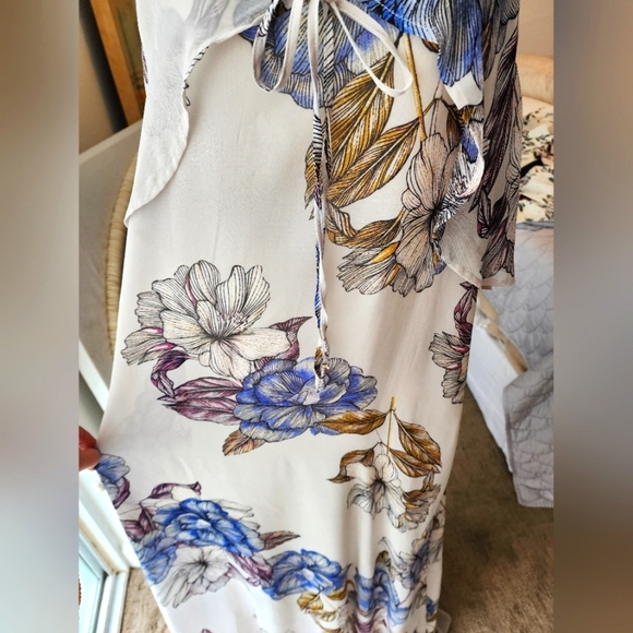 Summer Floral Dress Plus Size by Standards & Practices Flowy Floral Dress - Picture 9 of 12